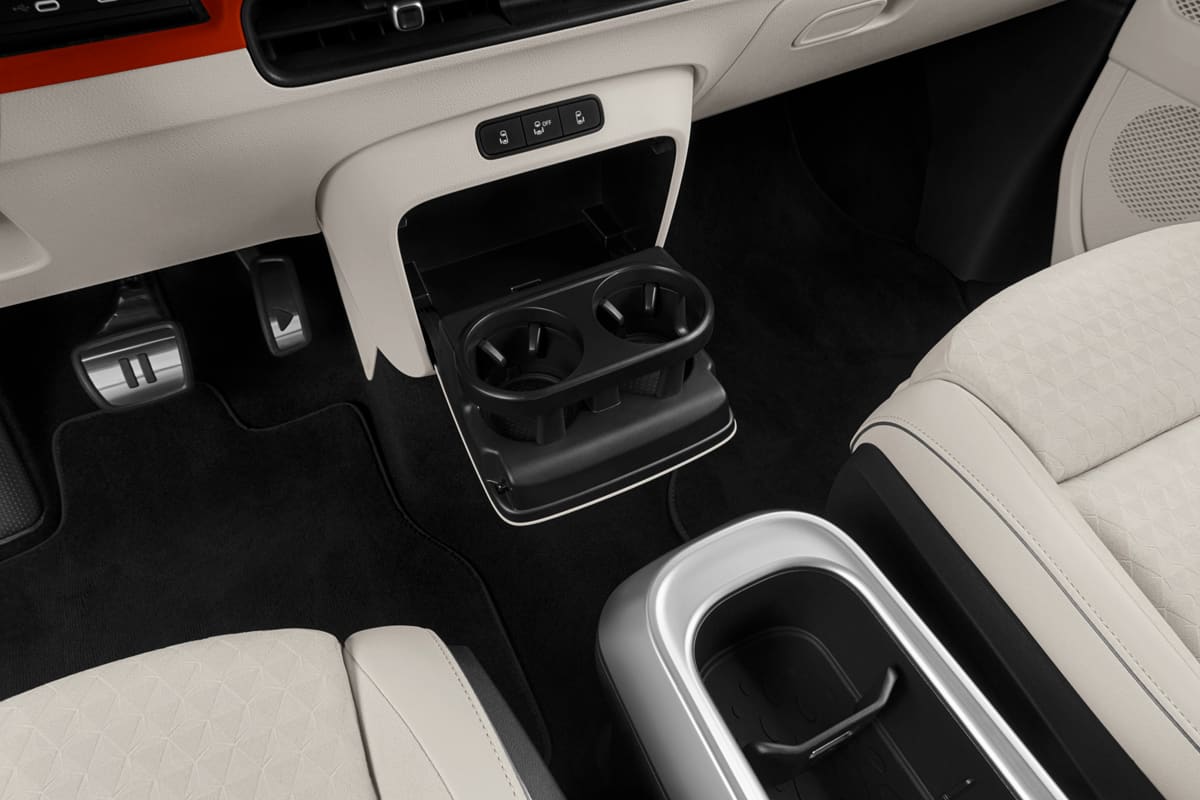 Schaltknüppel eines VW ID. Buzz GTX