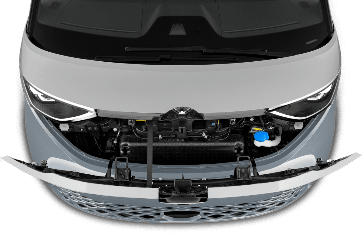 Motorraum eines VW ID. Buzz