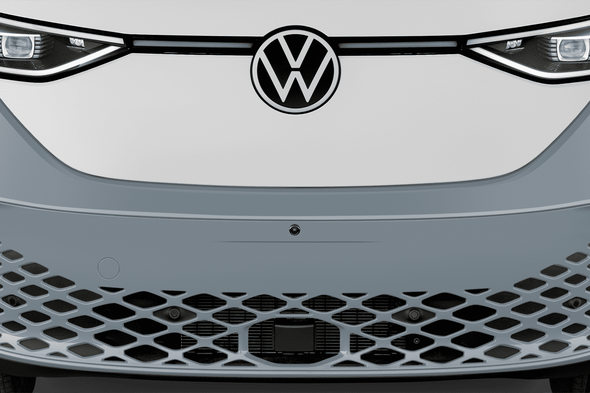 Kühlergrill eines VW ID. Buzz