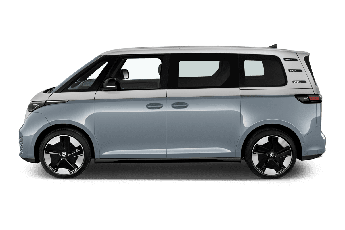 Seitenansicht eines VW ID. Buzz