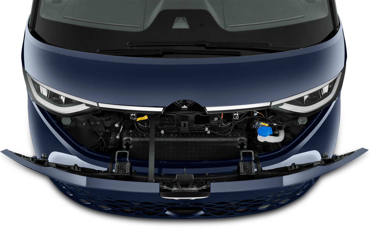 Motorraum eines VW ID. Buzz Cargo