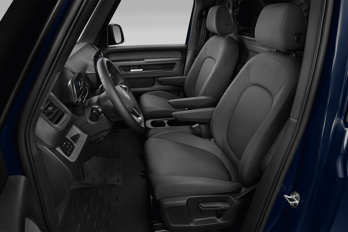 Vordersitze eines VW ID. Buzz Cargo