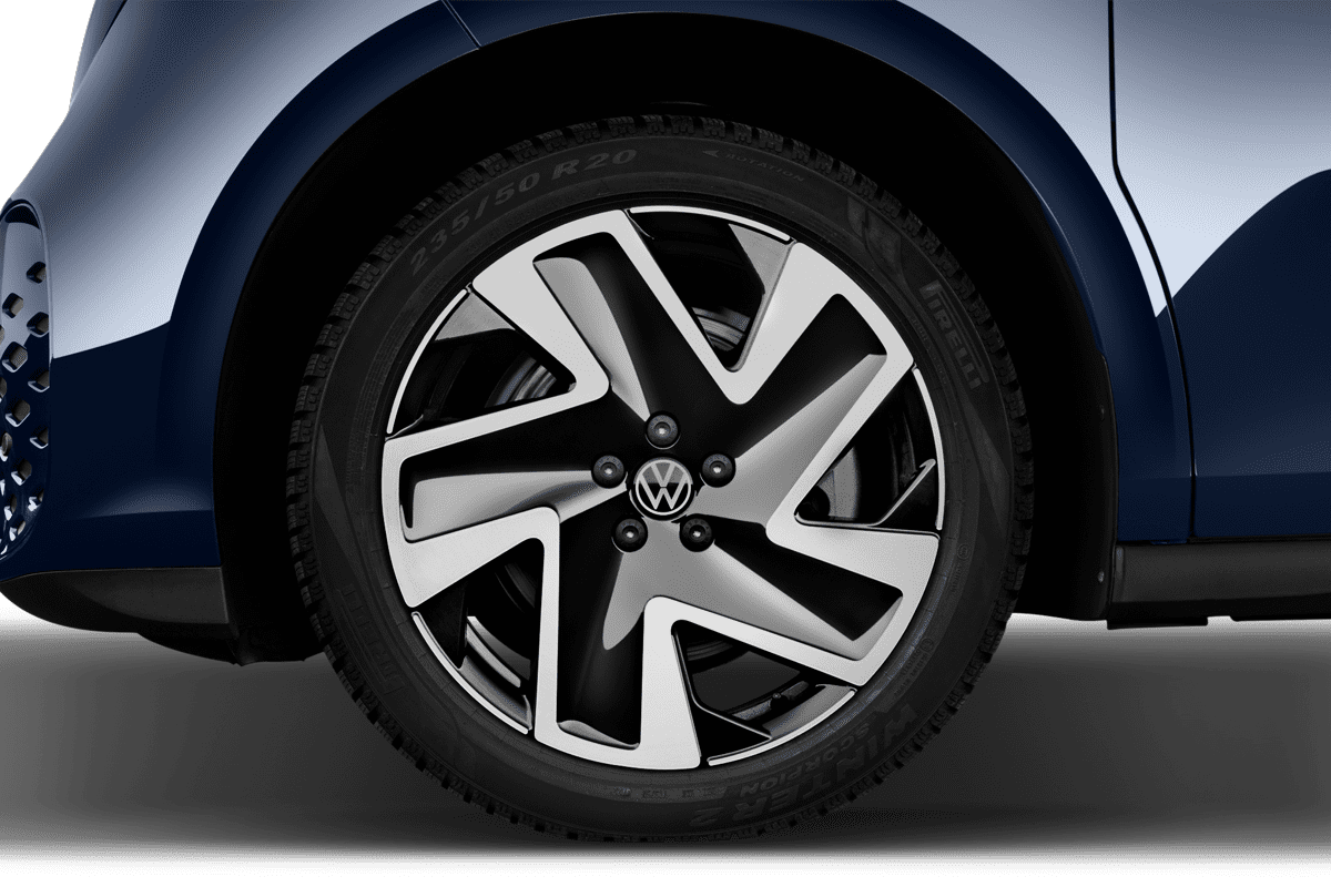 Radkappe oder Felge eines VW ID. Buzz Cargo