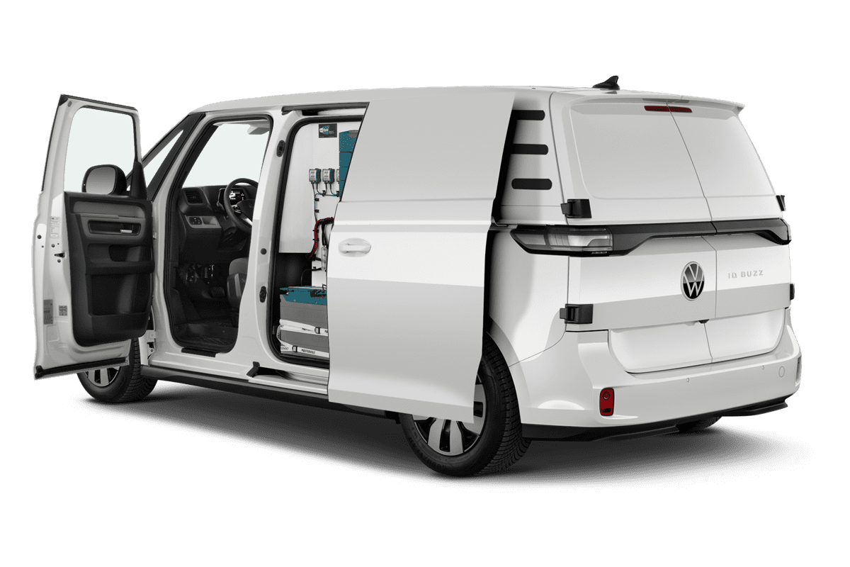 Türen eines VW ID. Buzz Cargo