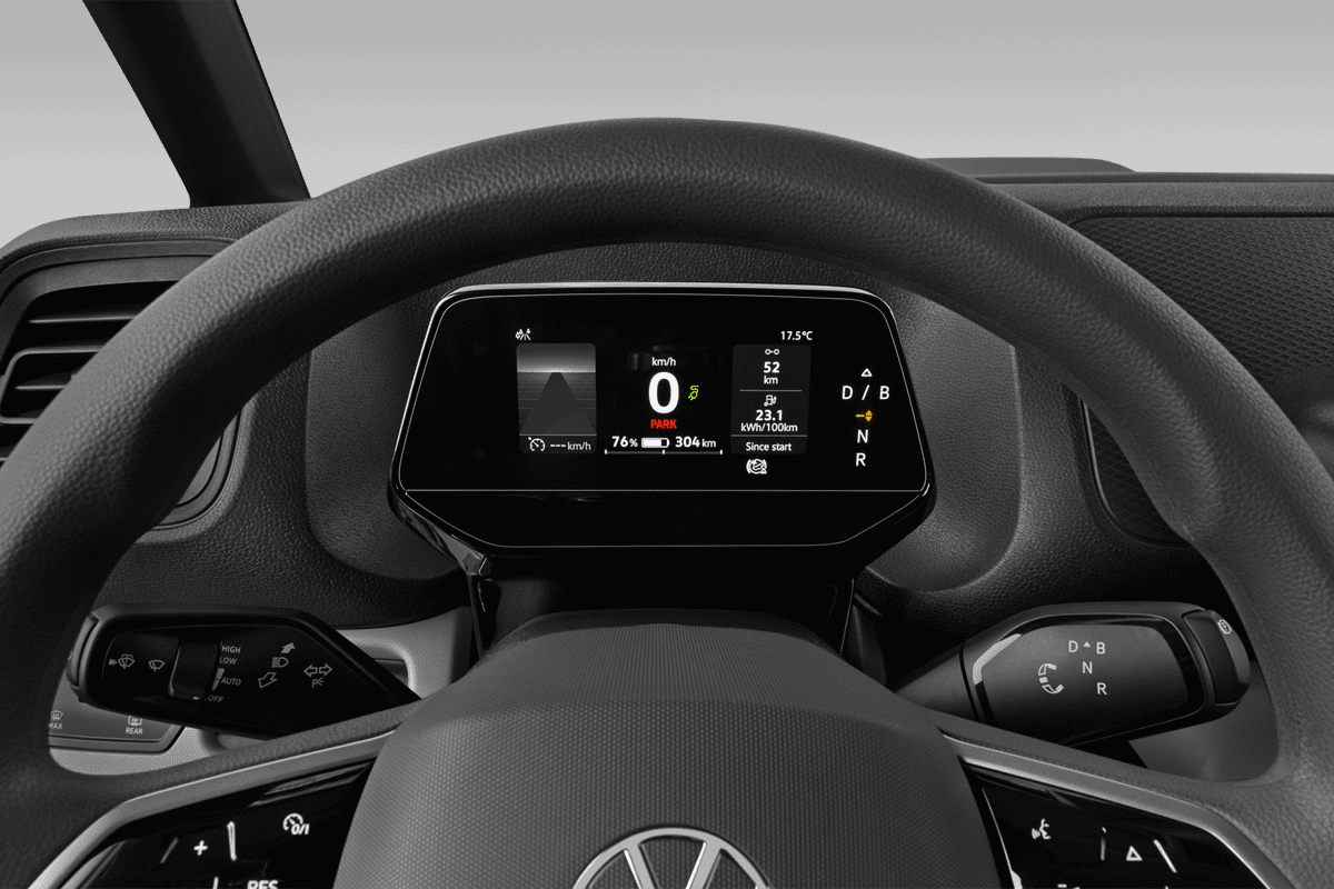 Kombiinstrument eines VW ID. Buzz Cargo