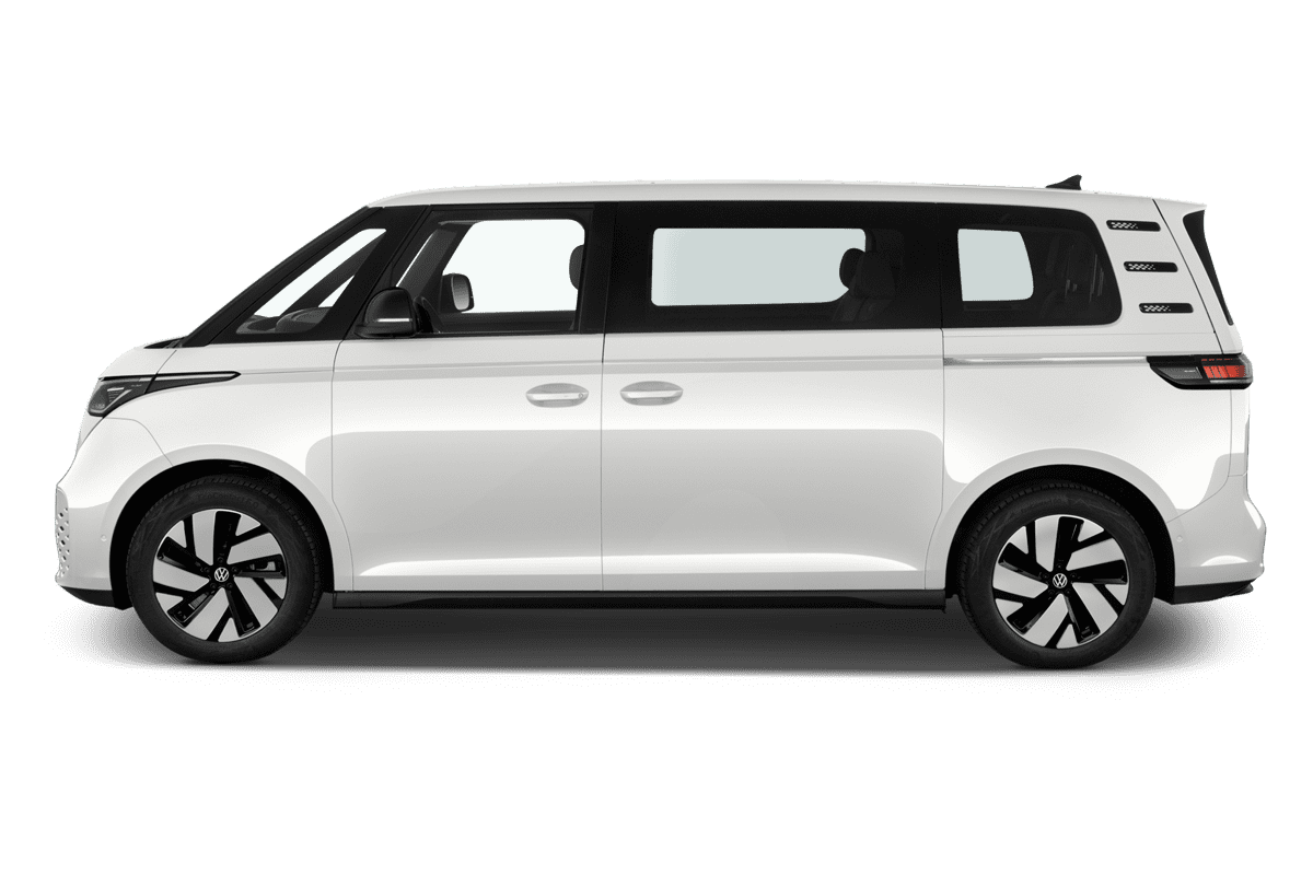 Seitenansicht eines VW ID. Buzz