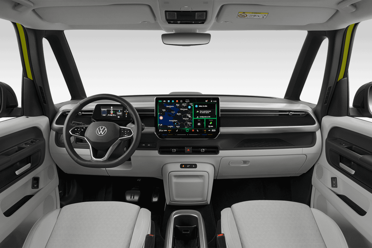 Armaturenbrett eines VW ID. Buzz