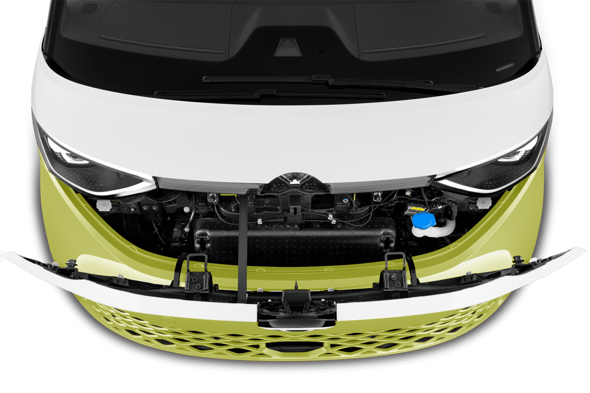 Motorraum eines VW ID. Buzz