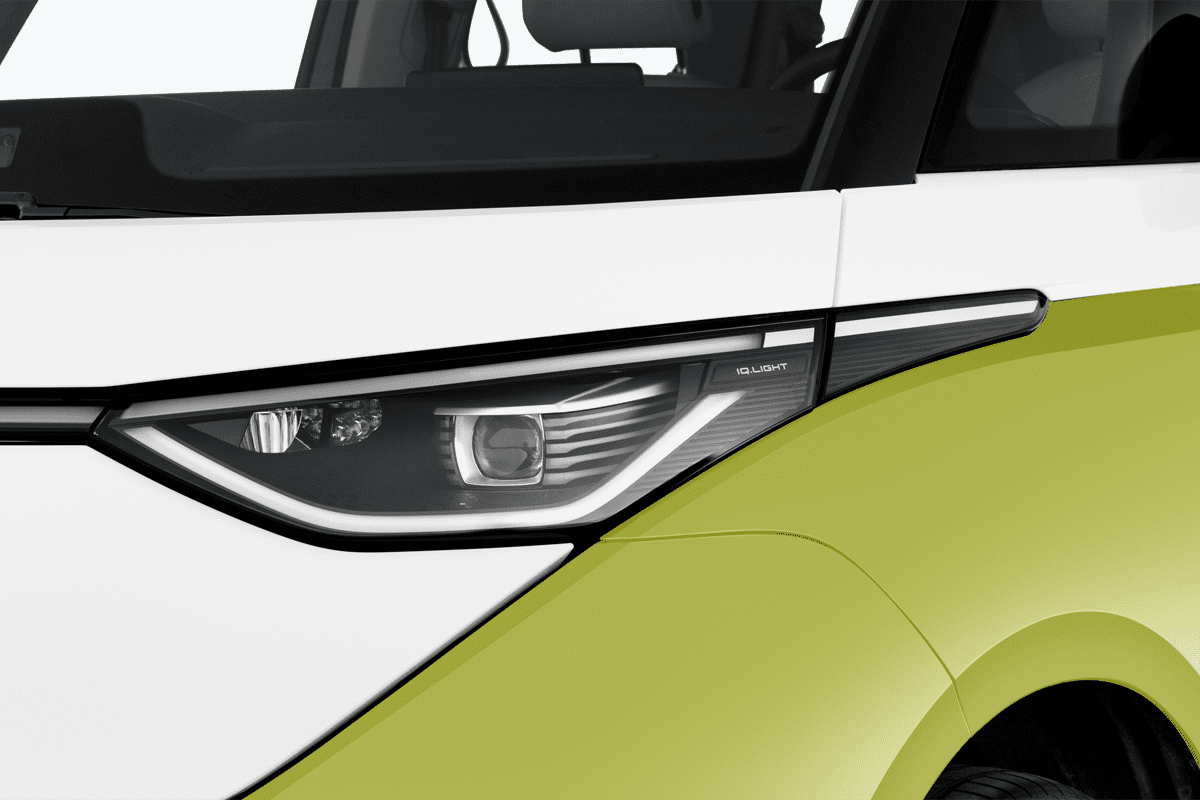 Frontscheinwerfer eines VW ID. Buzz