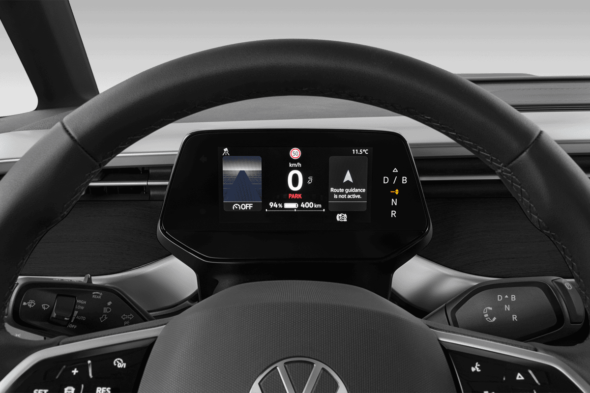 Kombiinstrument eines VW ID. Buzz