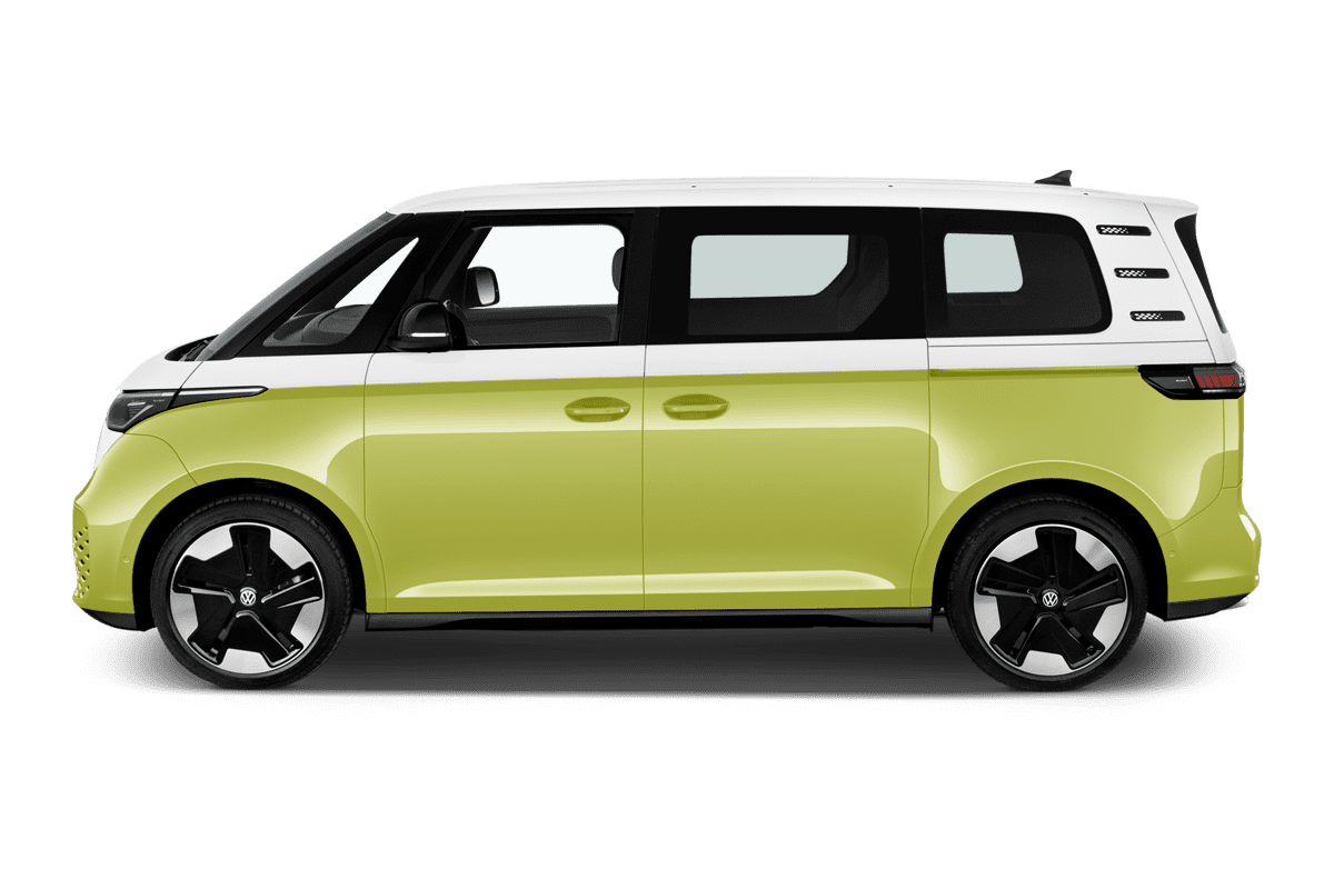 Seitenansicht eines VW ID. Buzz