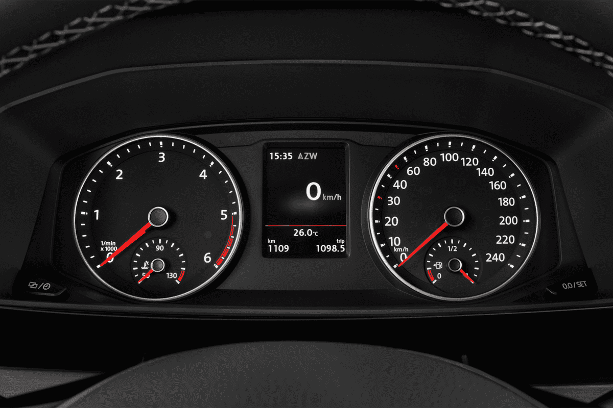 Kombiinstrument eines VW Multivan Conceptline