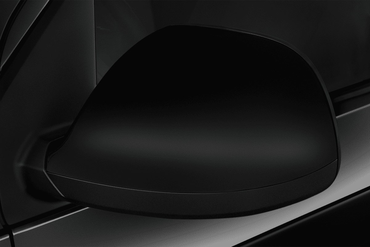 Rückspiegel eines VW Multivan Conceptline