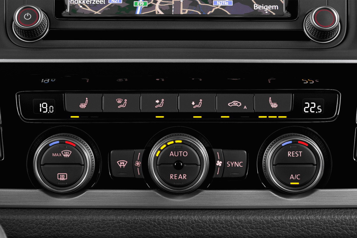 Klimasteuerung eines VW Multivan Conceptline