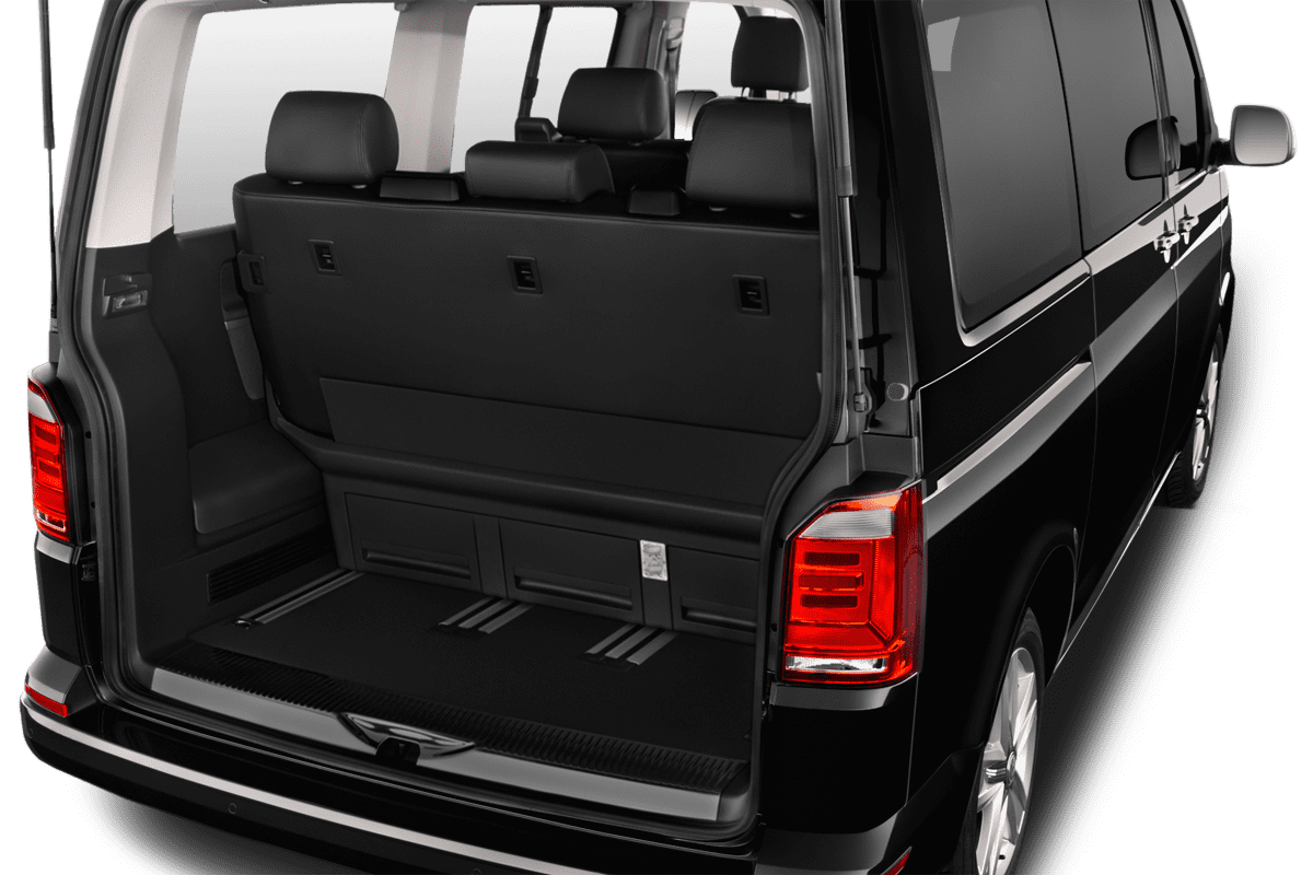 Kofferraum eines VW Multivan Conceptline