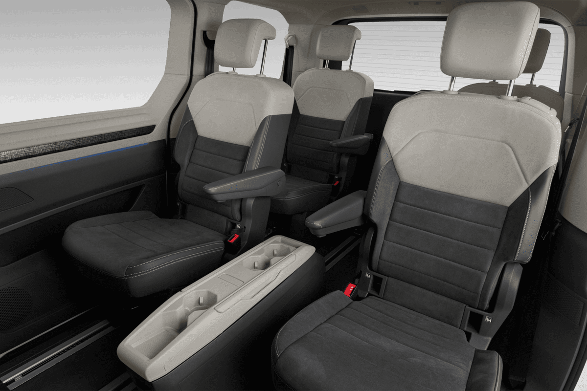 Rücksitzbank eines VW Multivan Plug-in-Hybrid