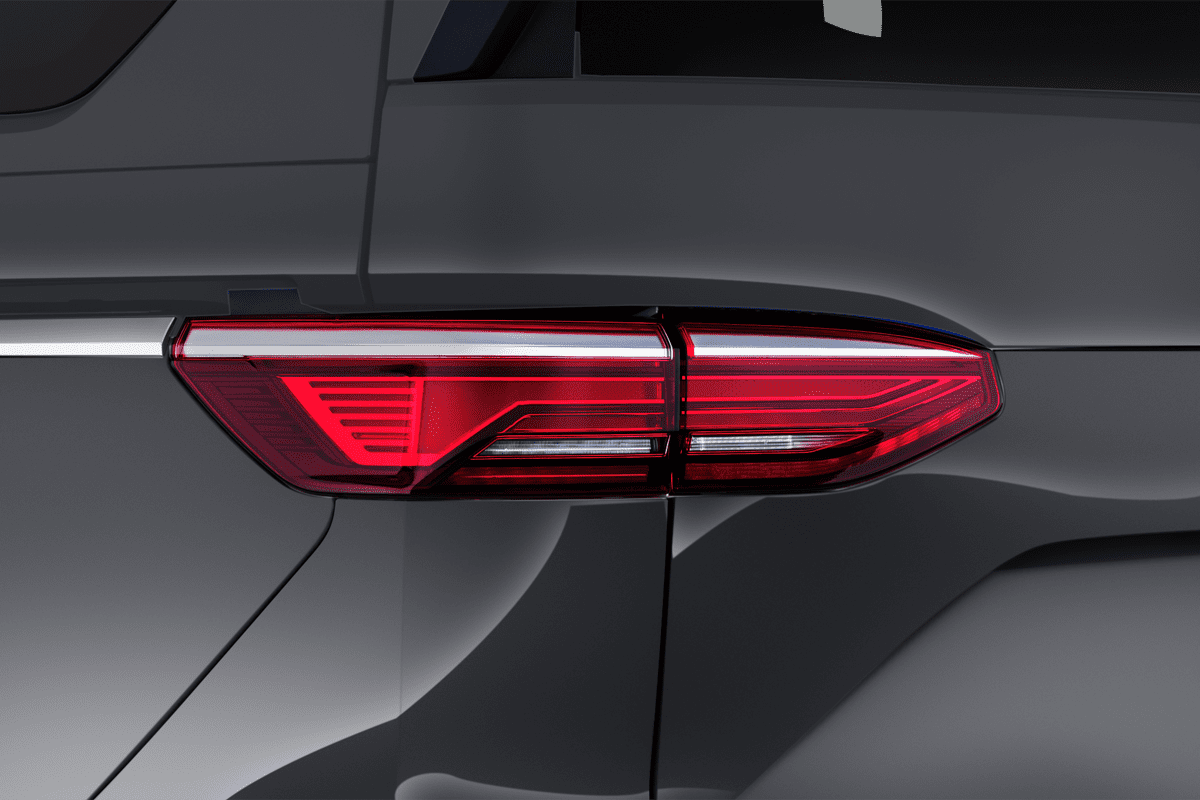 Heckleuchten eines VW Multivan Plug-in-Hybrid