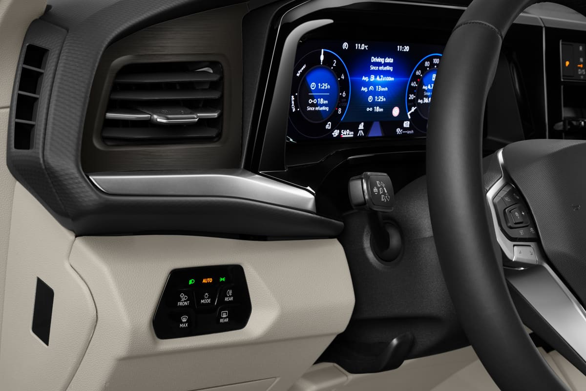 Lüftung eines VW Multivan Plug-in-Hybrid