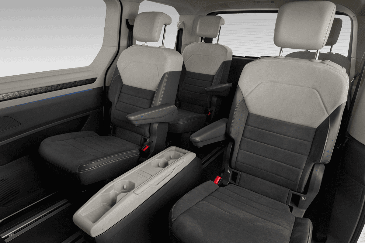 Rücksitzbank eines VW Multivan Plug-in-Hybrid