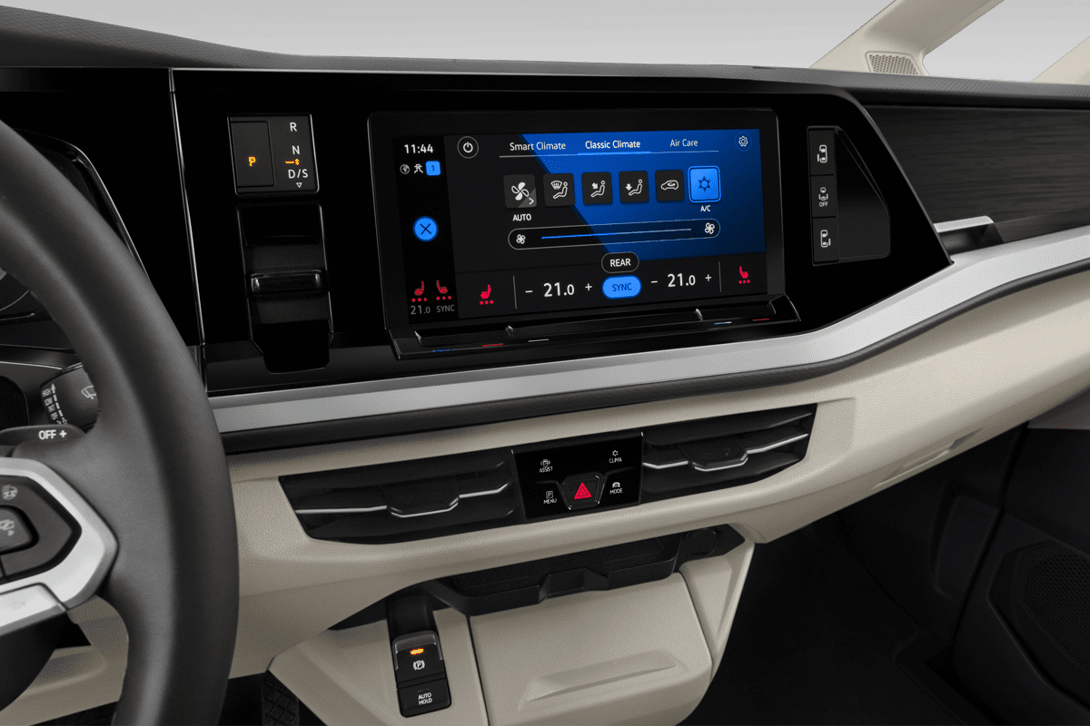 Klimasteuerung eines VW Multivan Plug-in-Hybrid