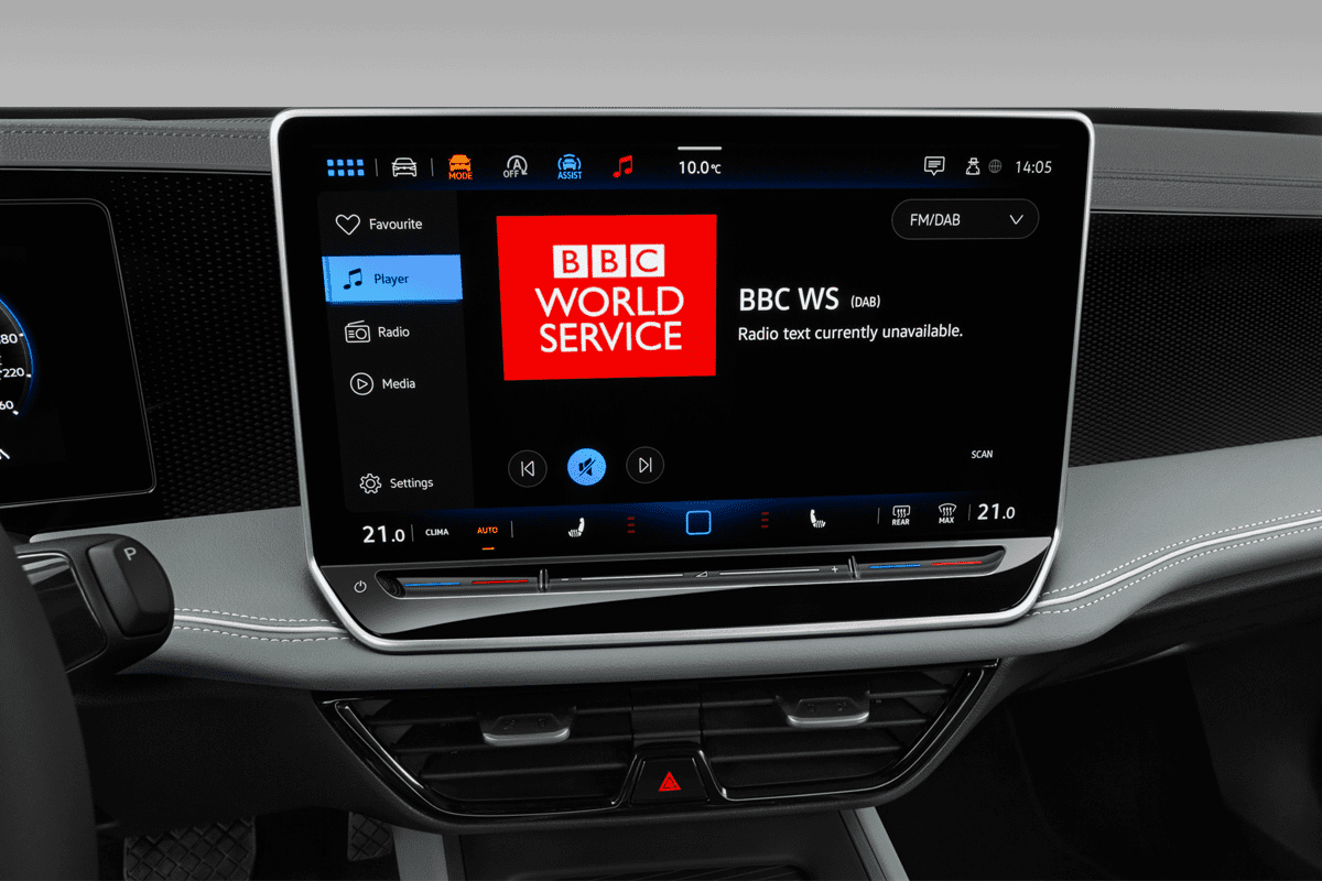 Audiosystem eines VW Passat Variant