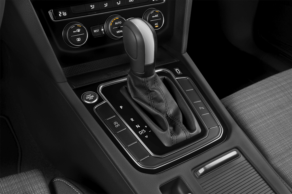 Schaltknüppel eines VW Passat Limousine