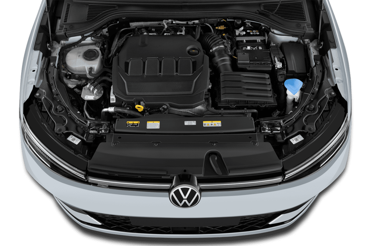 Motorraum eines VW Passat Variant 