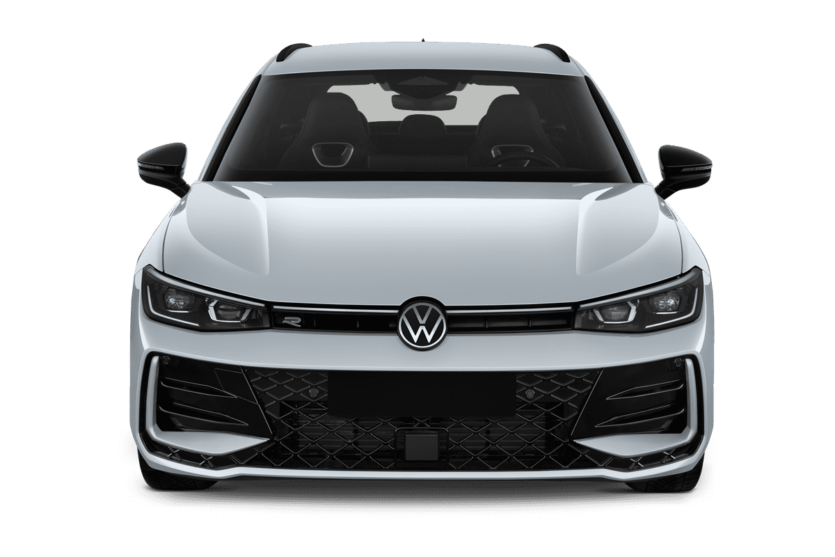 Frontansicht eines VW Passat Variant , freigestellt