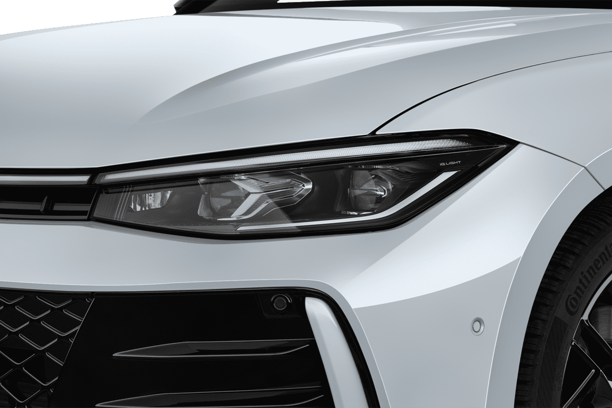 Frontscheinwerfer eines VW Passat Variant 