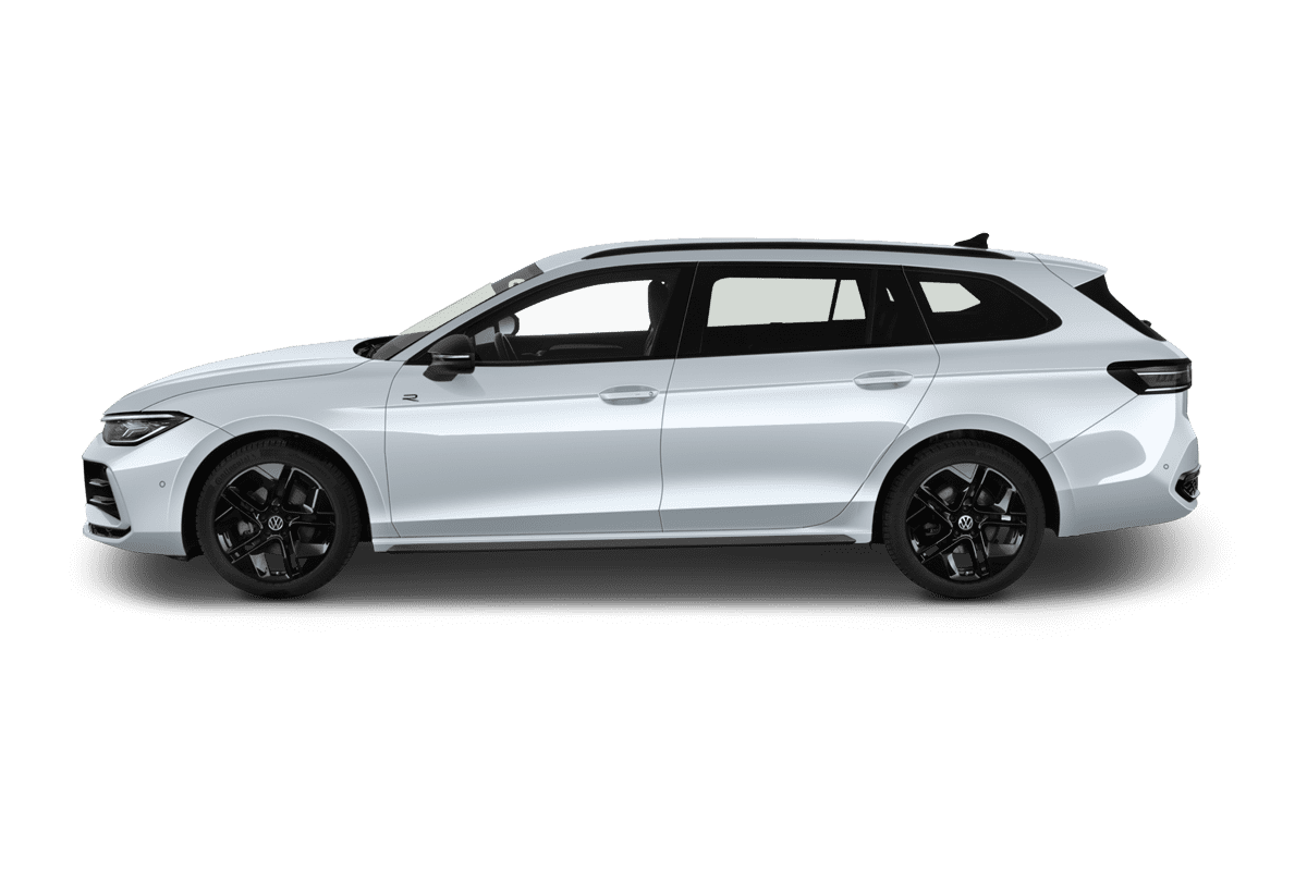 Seitenansicht eines VW Passat Variant 