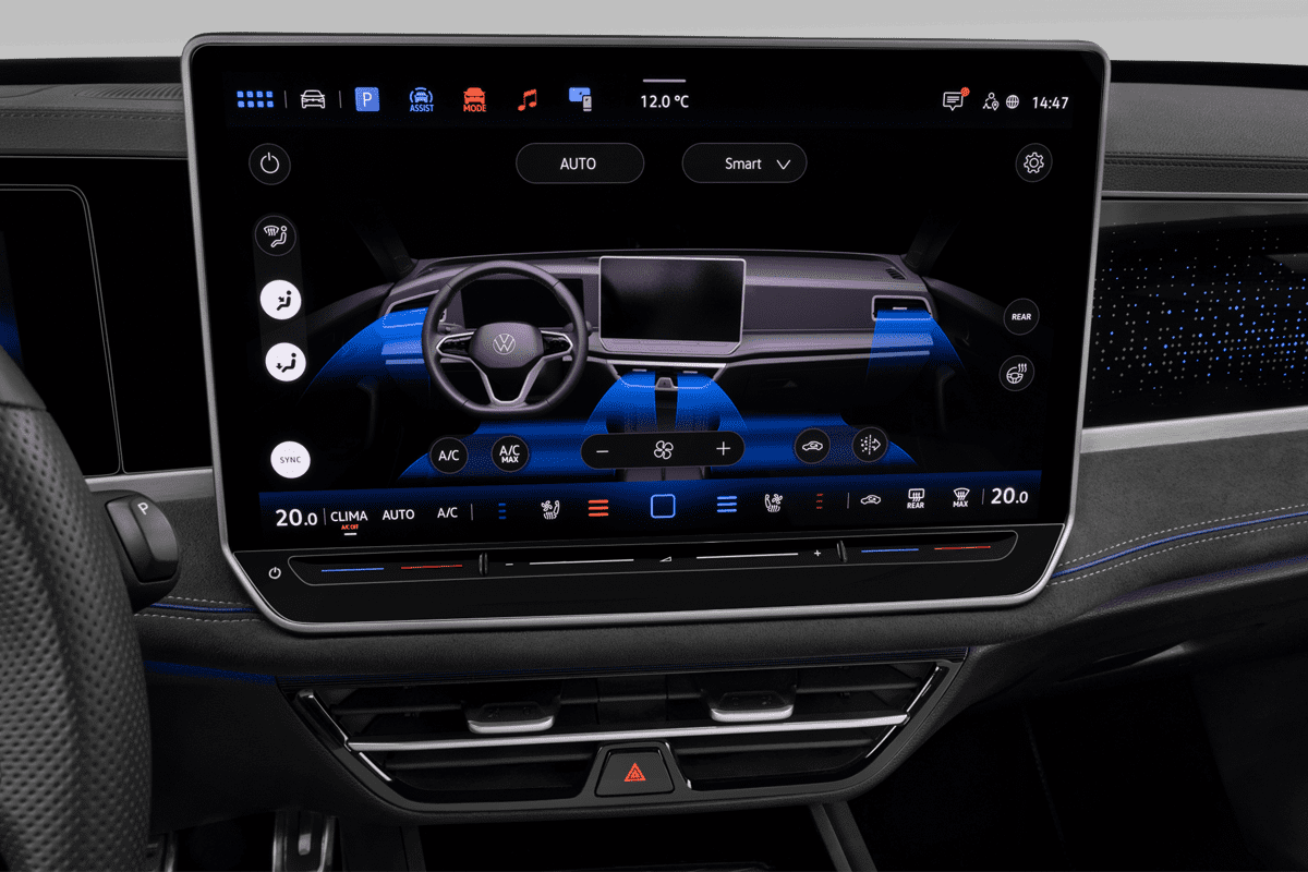 Klimasteuerung eines VW Passat Variant 