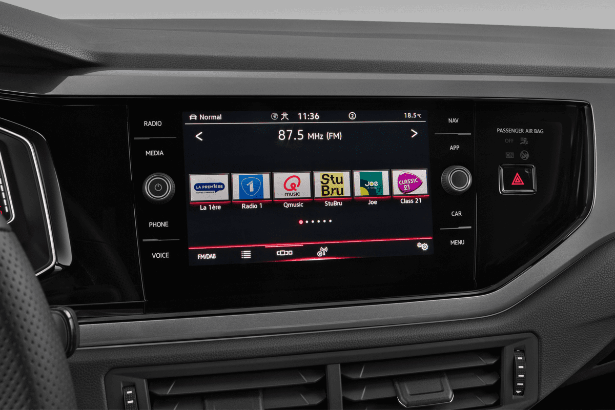 Audiosystem eines VW Polo GTI