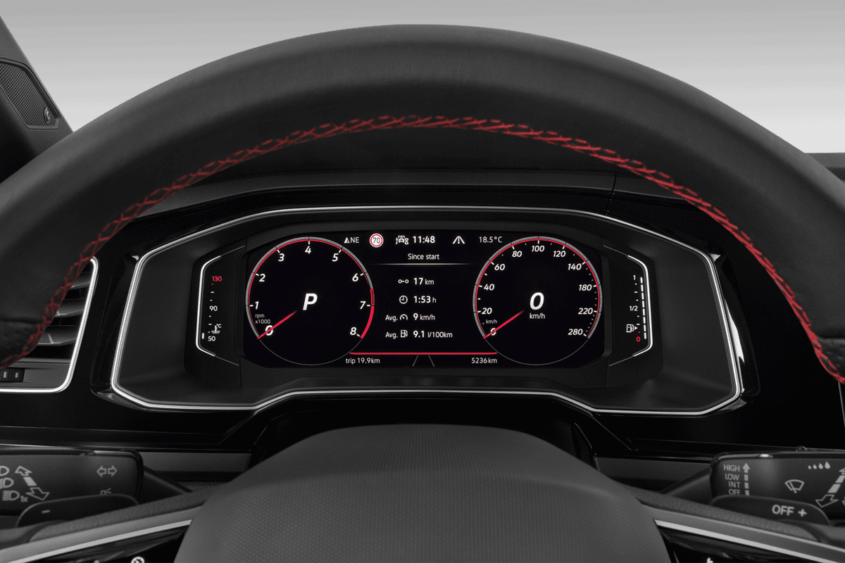 Kombiinstrument eines VW Polo GTI