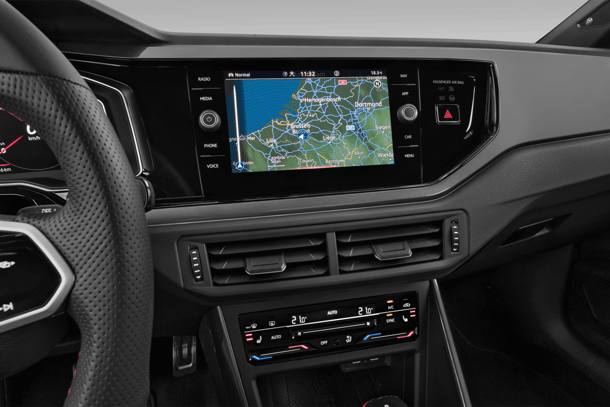 Mittelkonsole eines VW Polo GTI