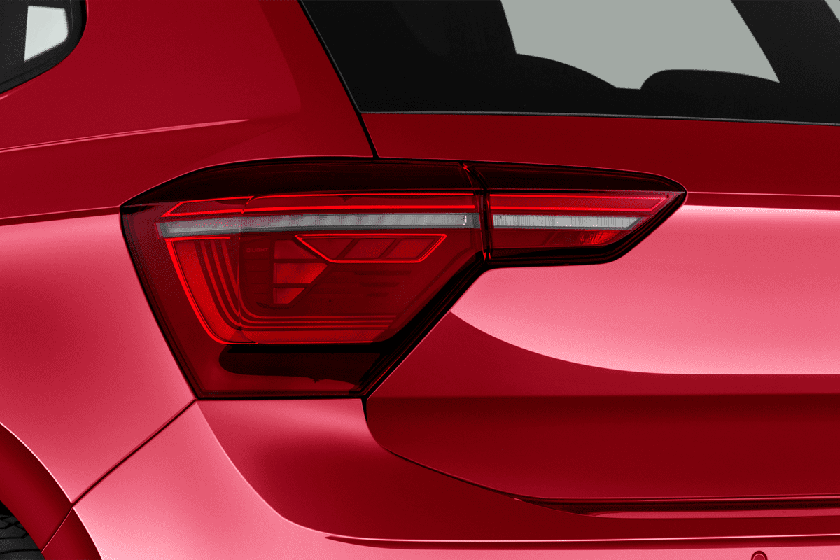 Heckleuchten eines VW Polo GTI