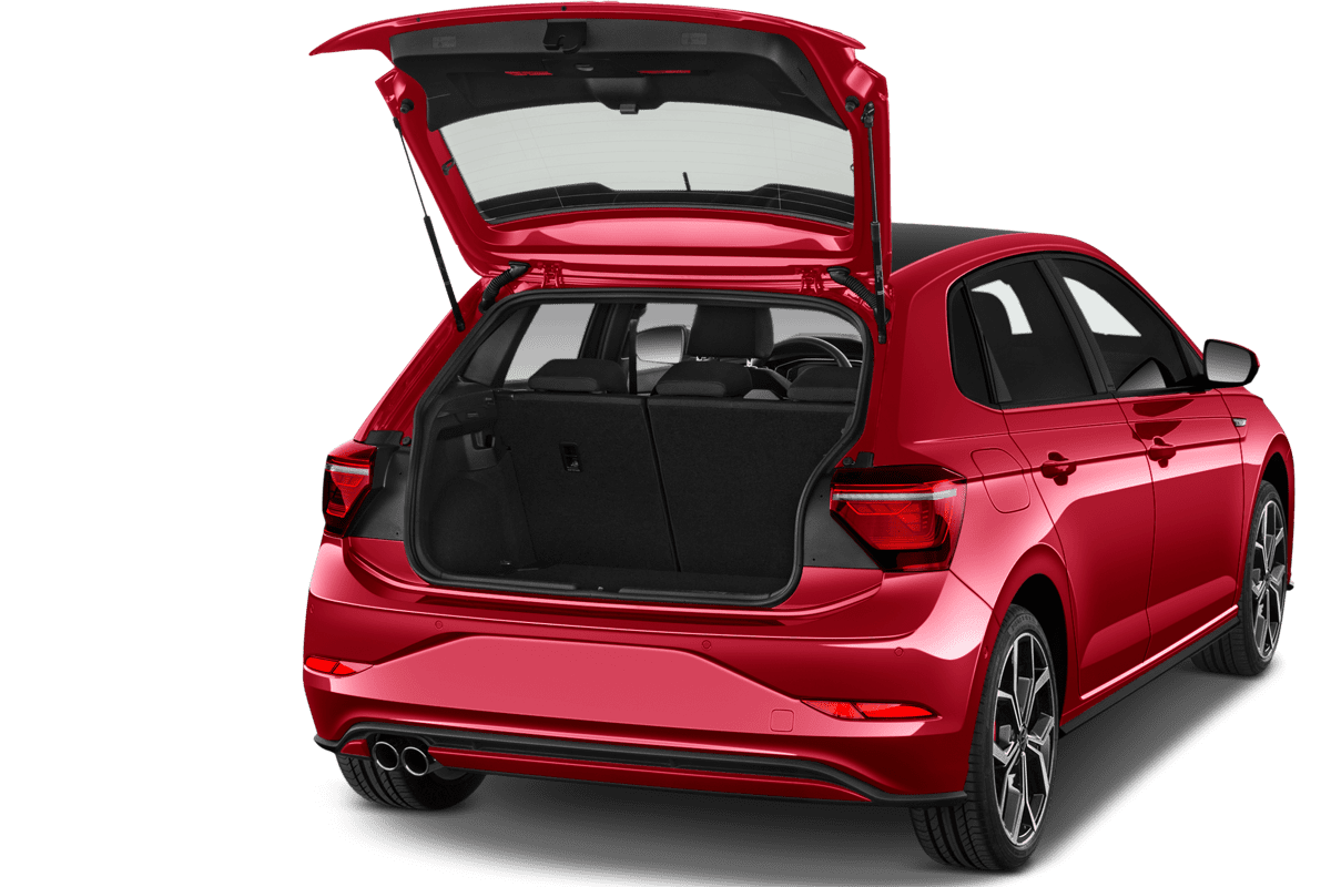 Kofferraum eines VW Polo GTI