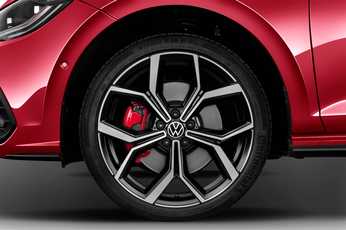 Radkappe oder Felge eines VW Polo GTI