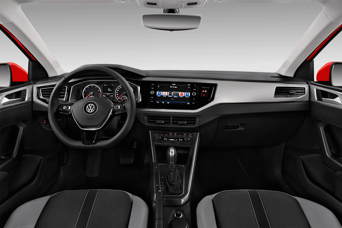 Armaturenbrett eines VW Polo TGI