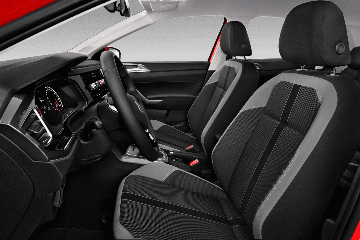 Vordersitze eines VW Polo TGI