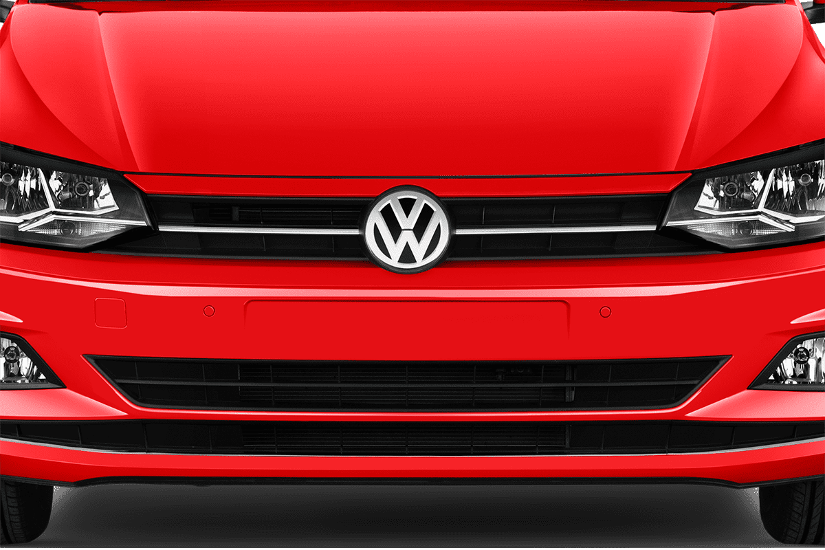 Kühlergrill eines VW Polo TGI