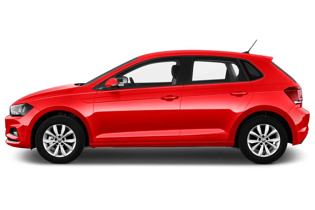 Seitenansicht eines VW Polo TGI