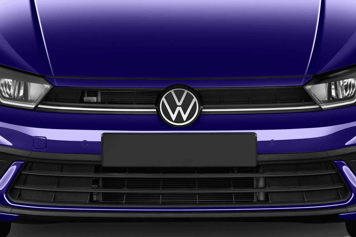 Kühlergrill eines VW Polo
