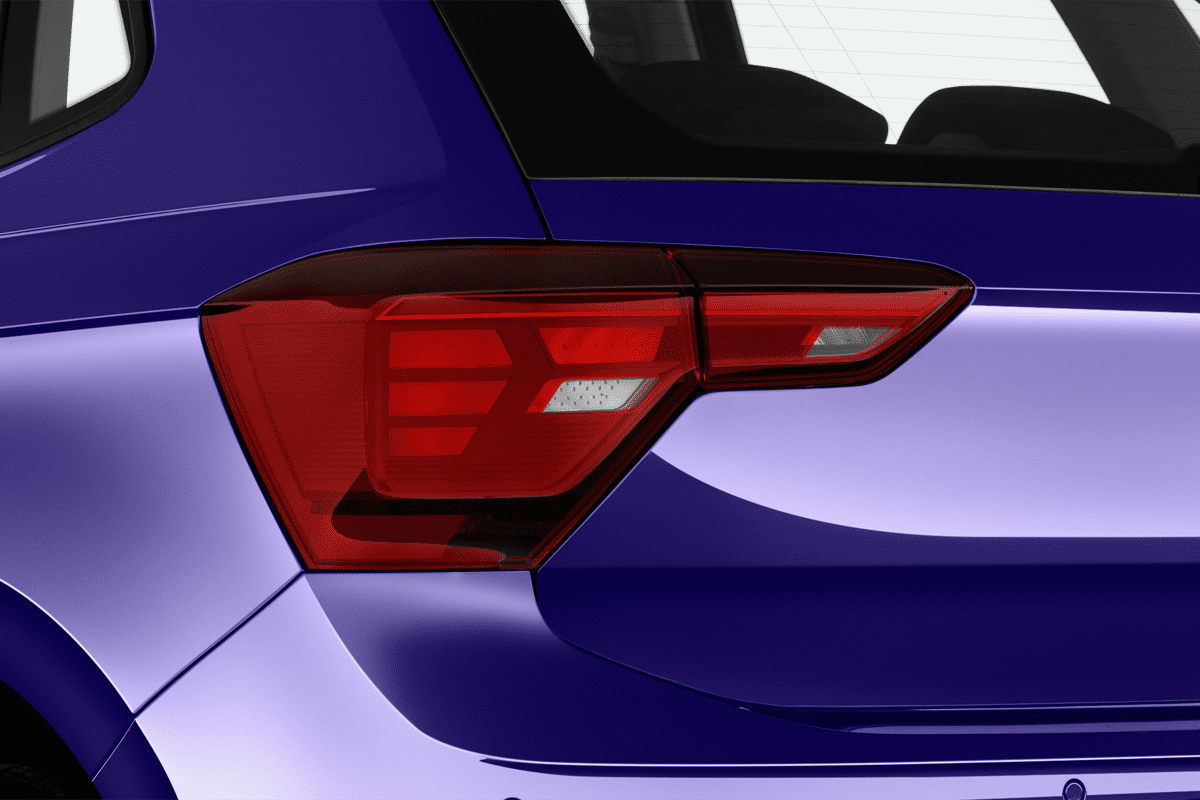 Heckleuchten eines VW Polo