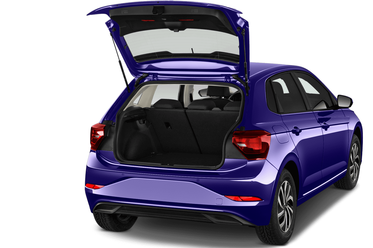 Kofferraum eines VW Polo