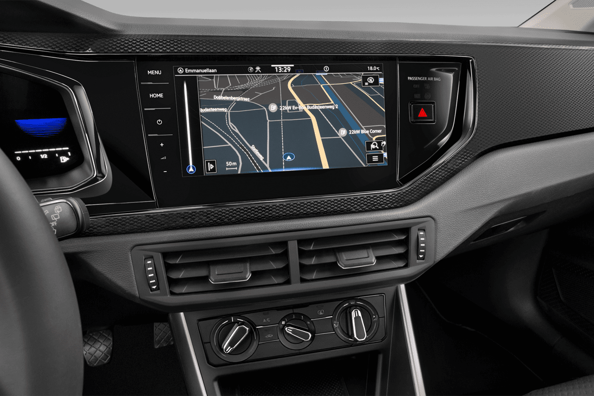 Mittelkonsole eines VW Polo