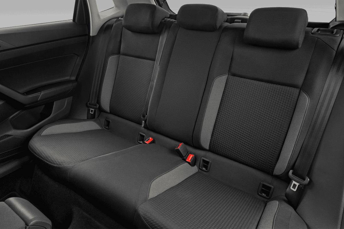 Rücksitzbank eines VW Polo