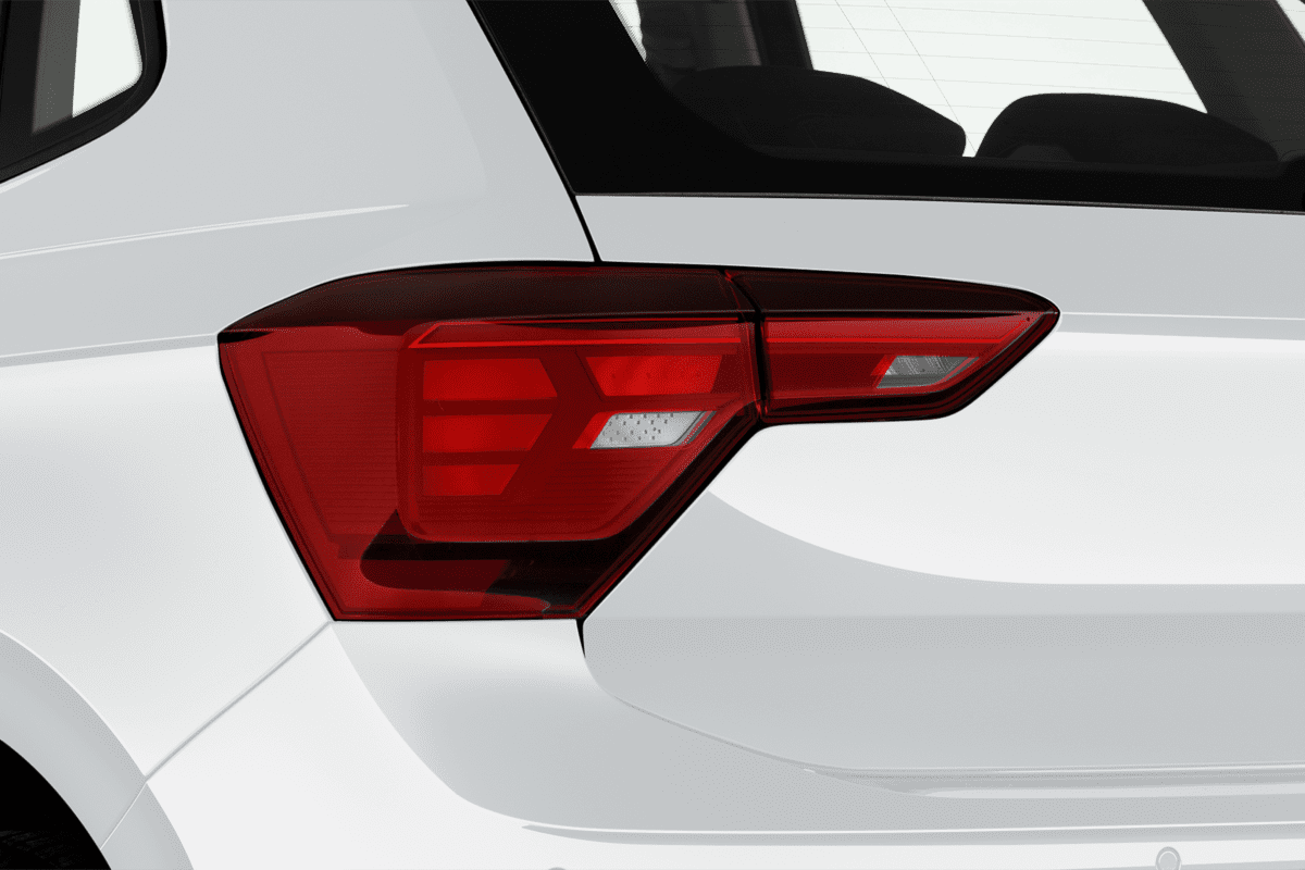 Heckleuchten eines VW Polo
