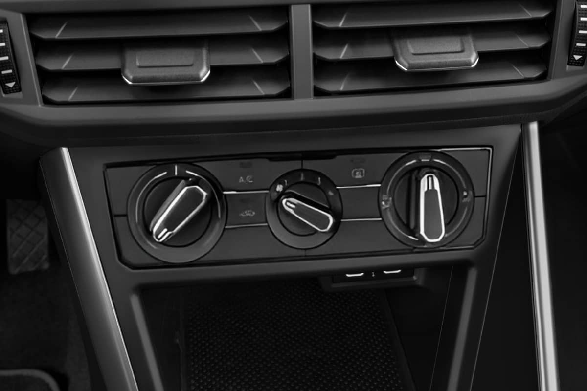 Klimasteuerung eines VW Polo