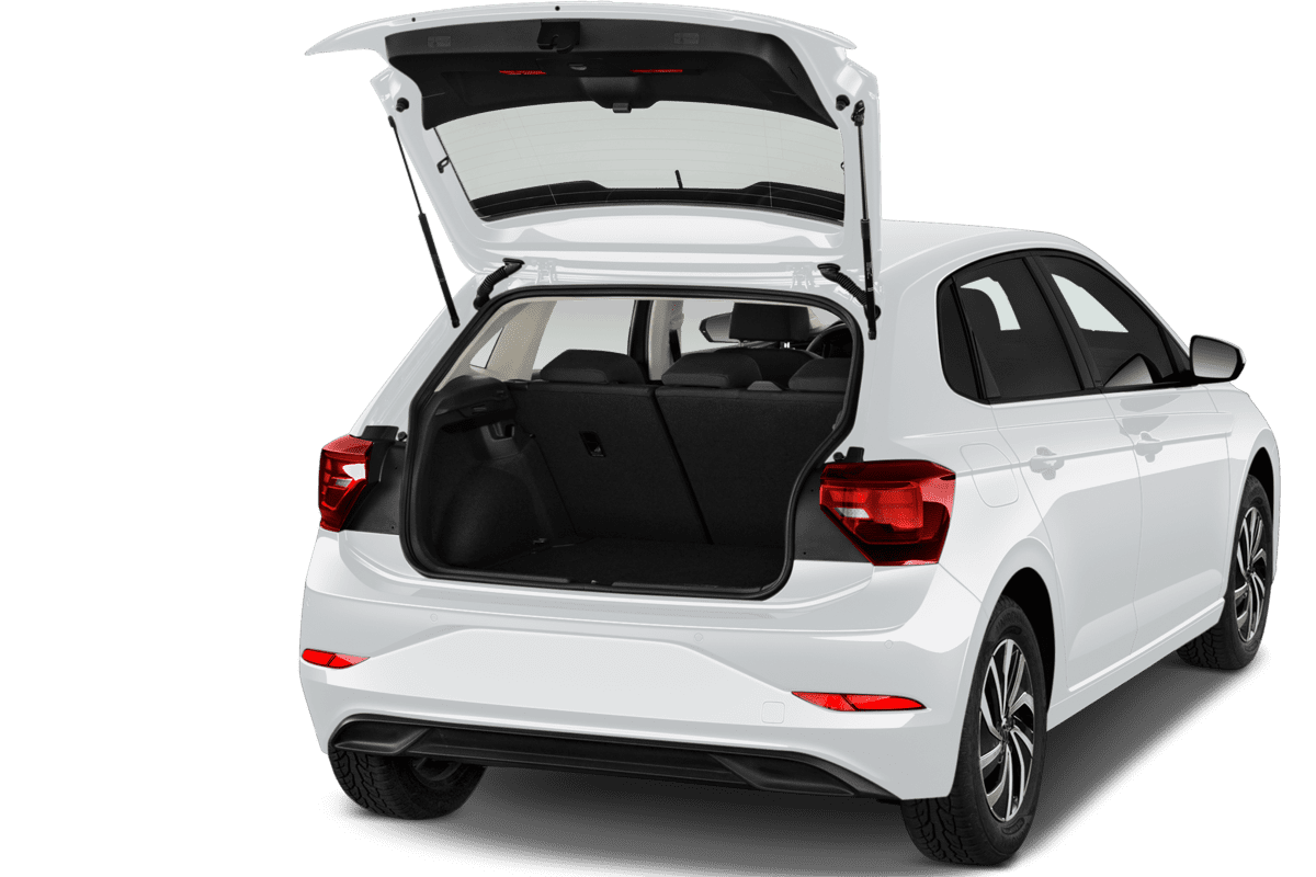 Kofferraum eines VW Polo