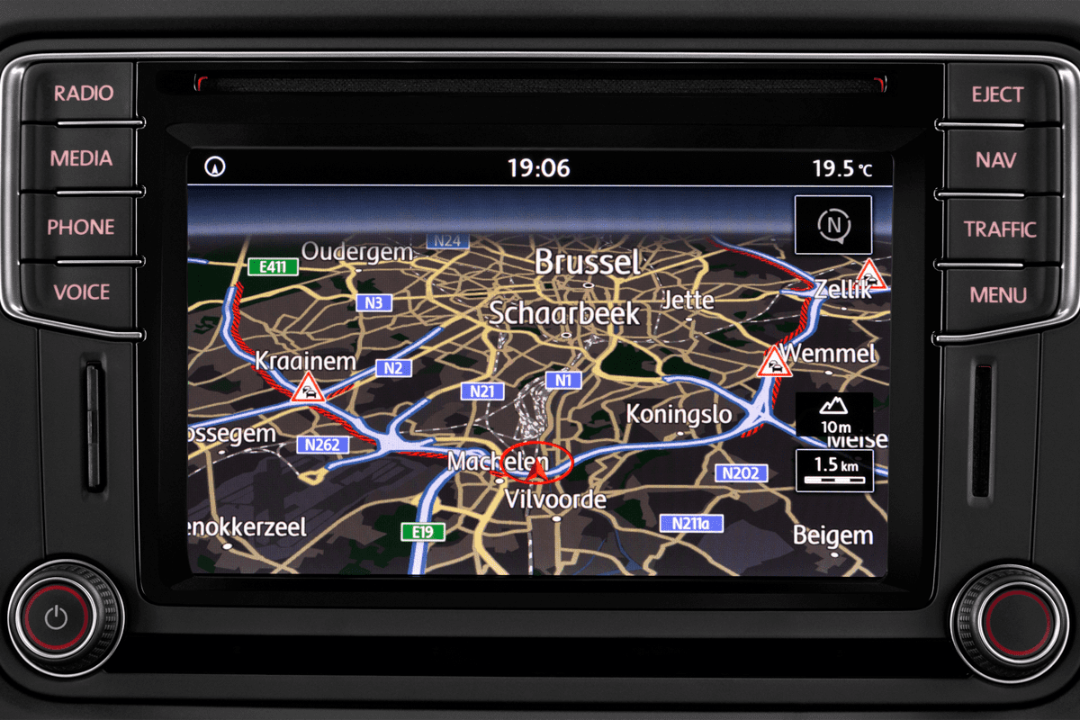 Audiosystem eines VW Sharan ACTIVE